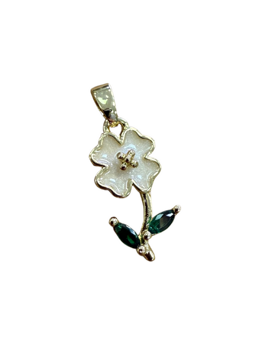 LIGHT PINK FLOWER CHARM