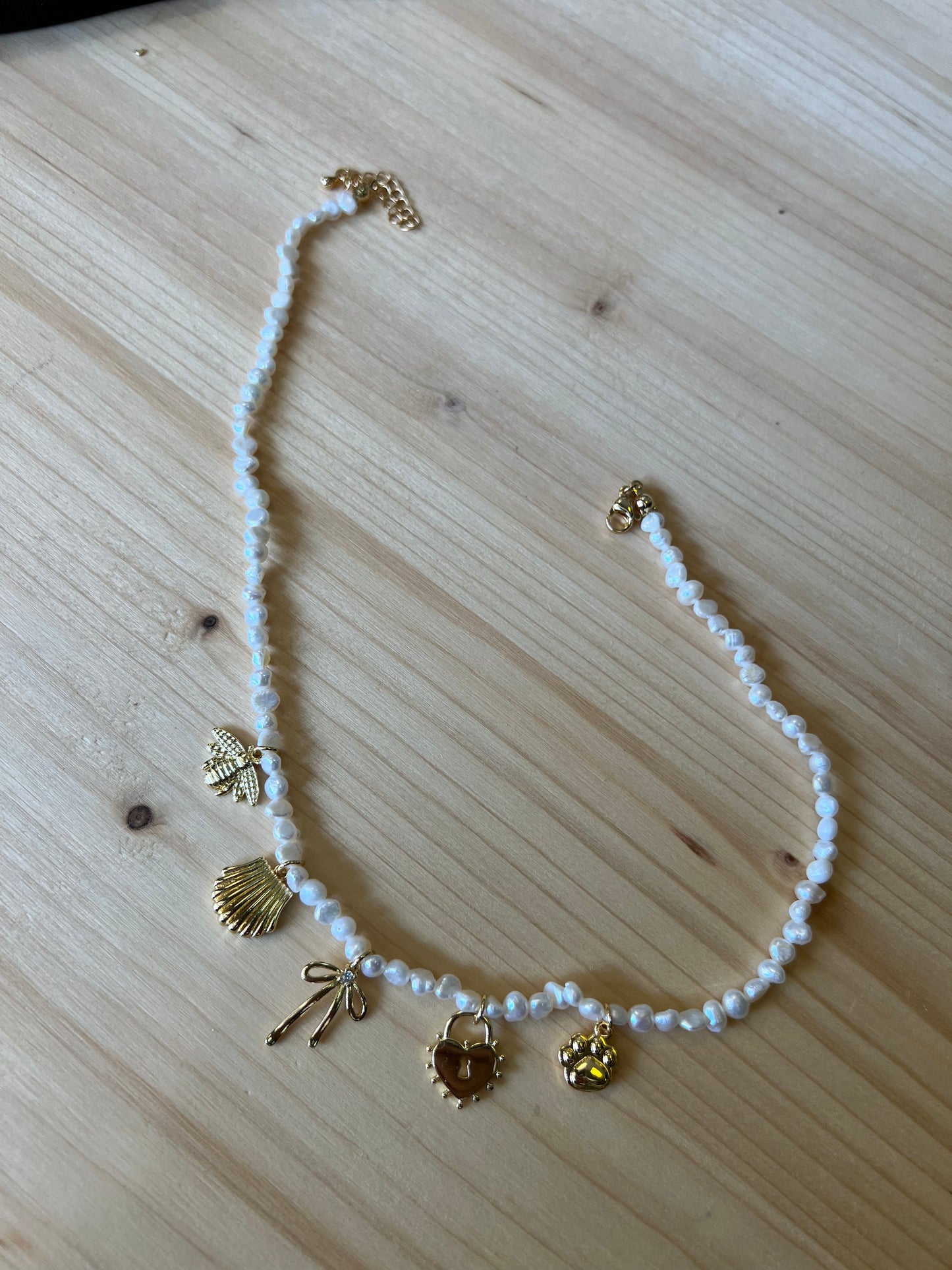 LINKED CHARM NECKLACE - BUILD YOUR OWN