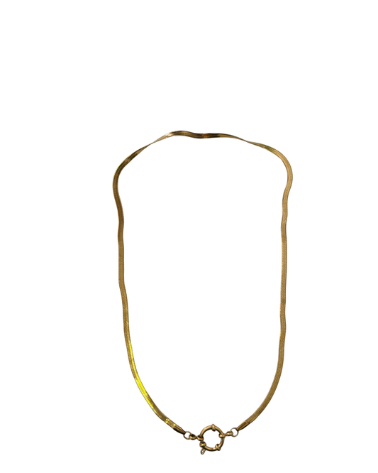 GOLD PLATED STAINLESS CIRCLET CHAIN