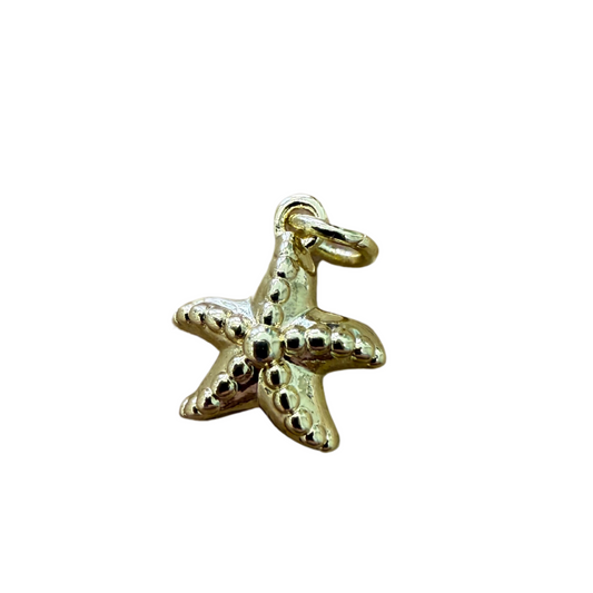 GOLD MINI STARFISH CHARM