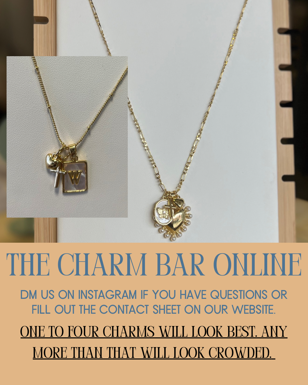 DANGLE CHARM NECKLACE - BUILD YOUR OWN