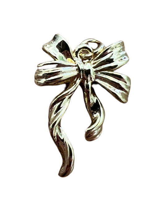 SPIRAL BOW CHARM