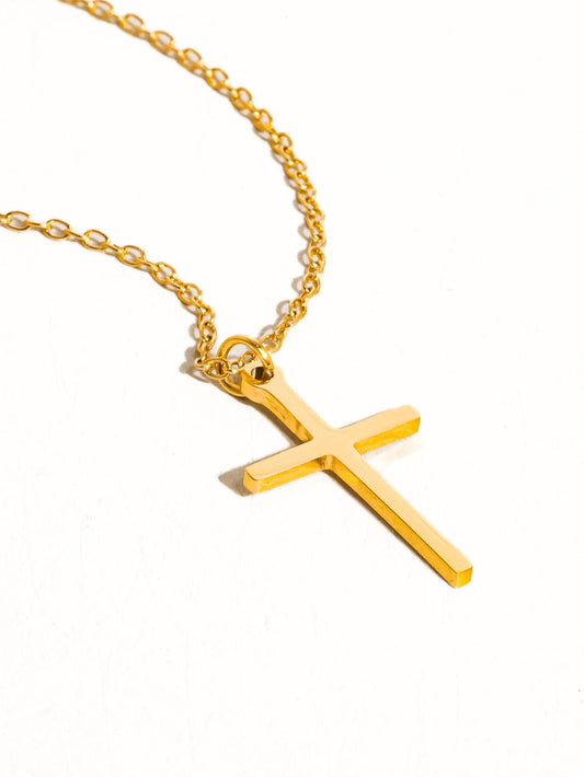 SMALL CROSS NECKLACE