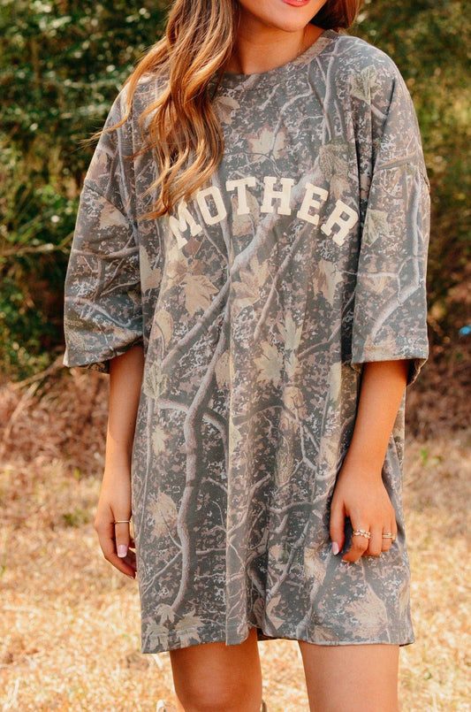 MOTHER CAMO SHORT SLEEVE GRAPHIC