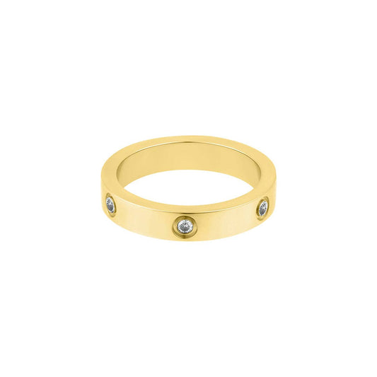 TARNISH RESISTANT PAVE ETERNITY BAND