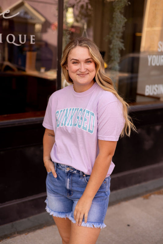 LAVENDER BLUE SUNKISSED TEE