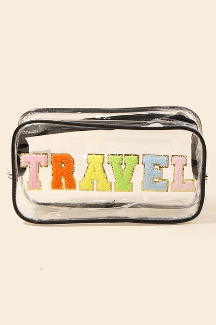 TRAVEL CLEAR COSMETIC BAG